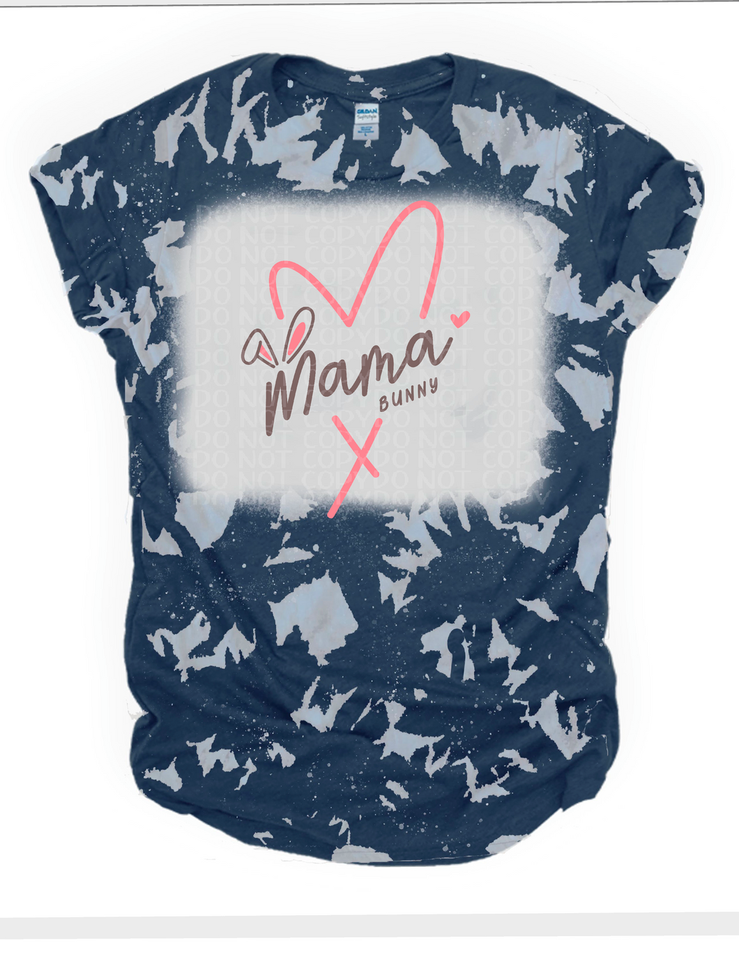 Mama Bunny Bleached Tee