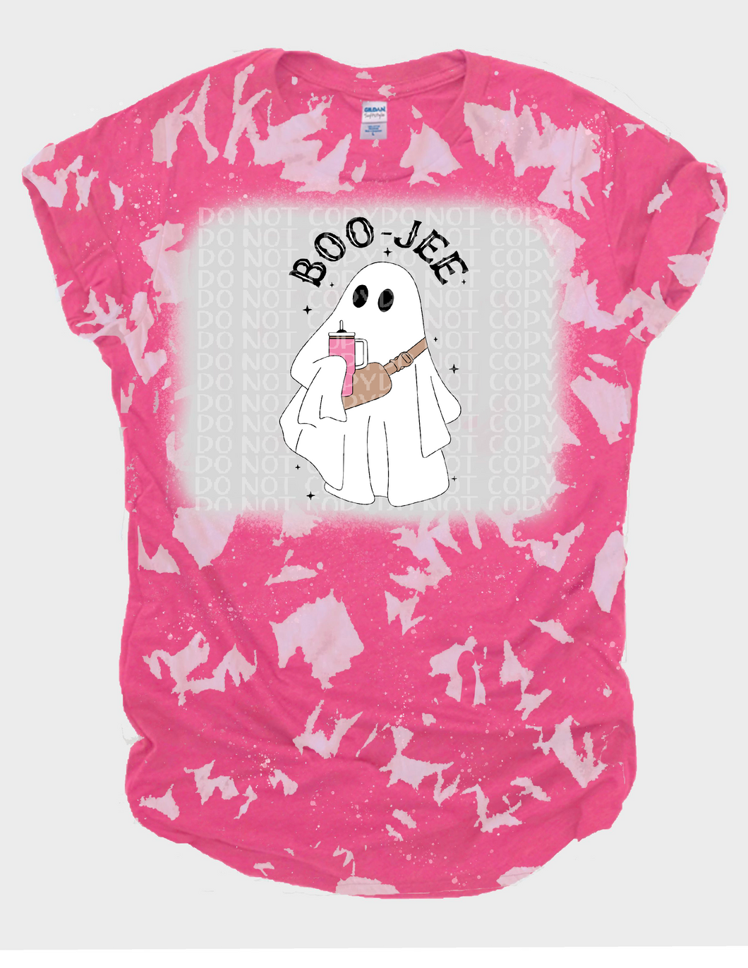 BooJee Ghost No Bleach or Bleached Tee