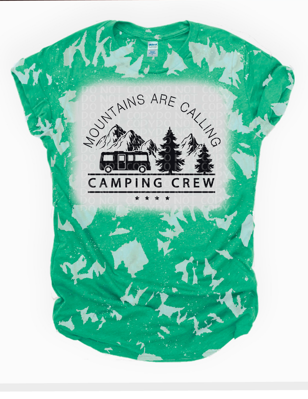 Camping Crew Bleached Tee