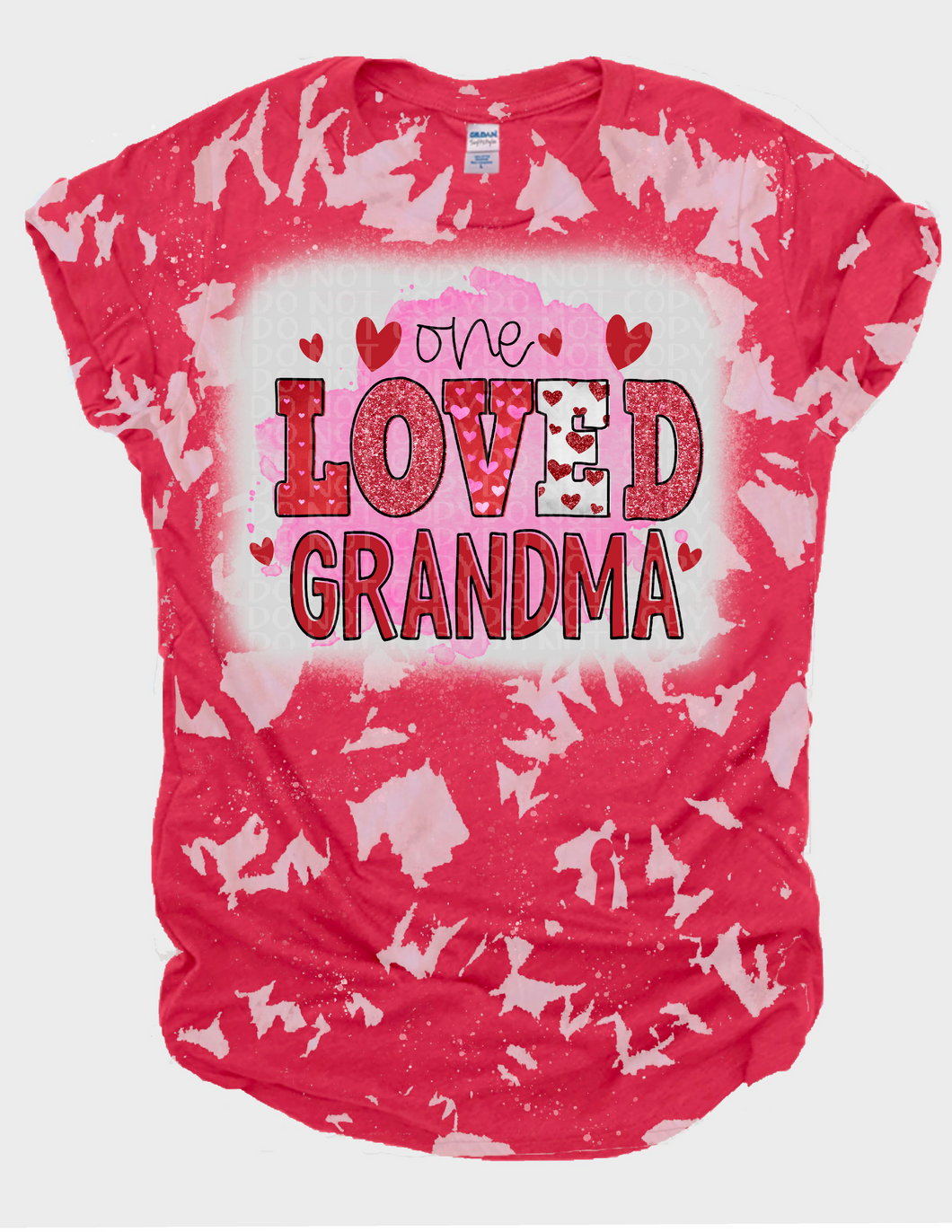 One loved Grandma Bleached Tee