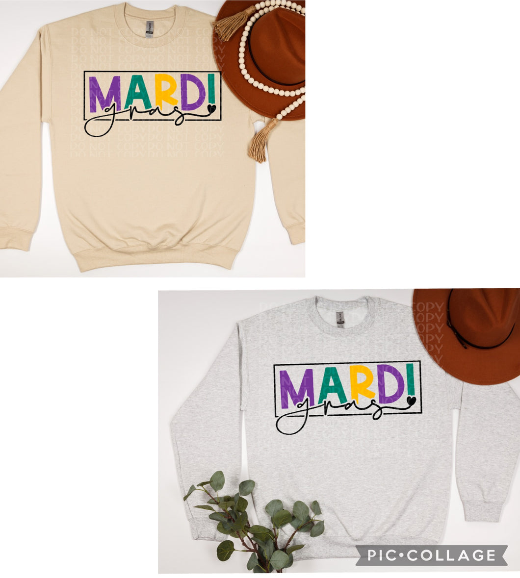 Mardi Gras Sweatshirt