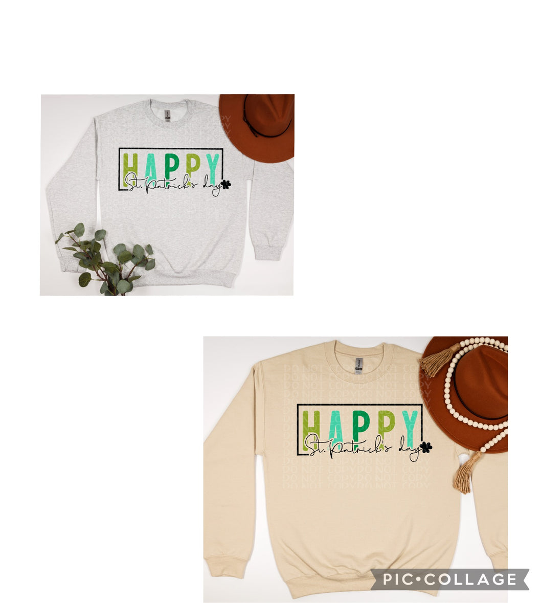 Happy St Patrick's Day Sweatshirt