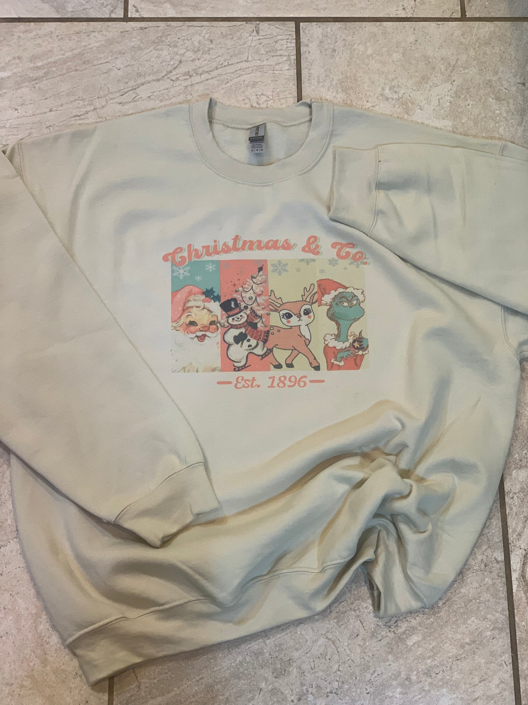 Christmas and Co Sand Sweatshirt