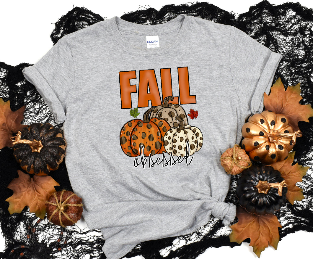 Fall Obsessed No Bleach or Bleached Tee