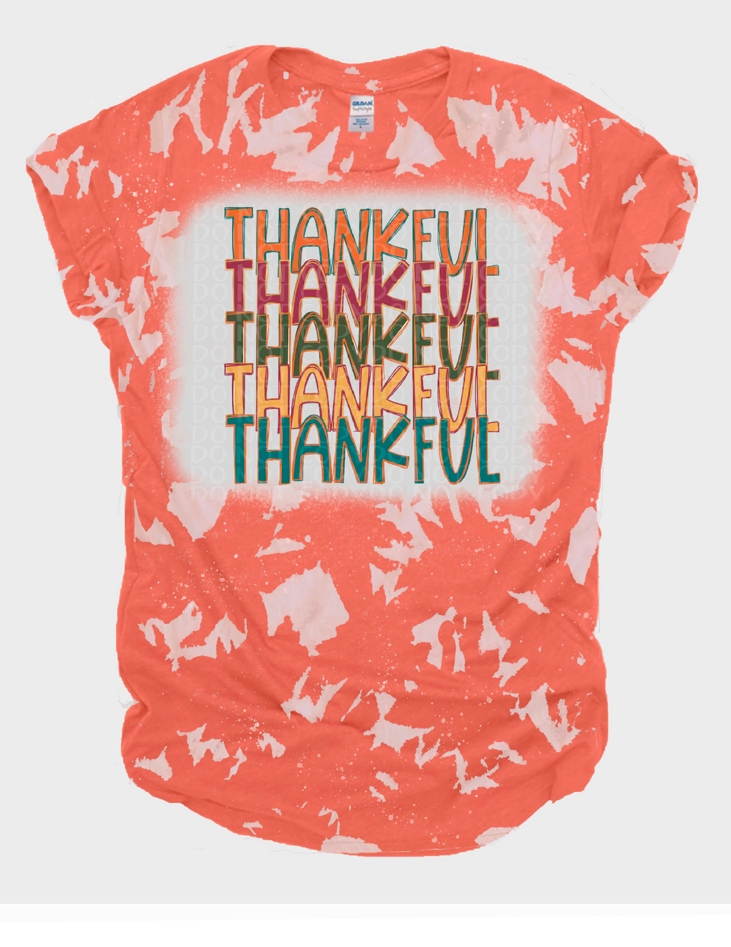 Thankful x5- No Bleach or Bleached Tee