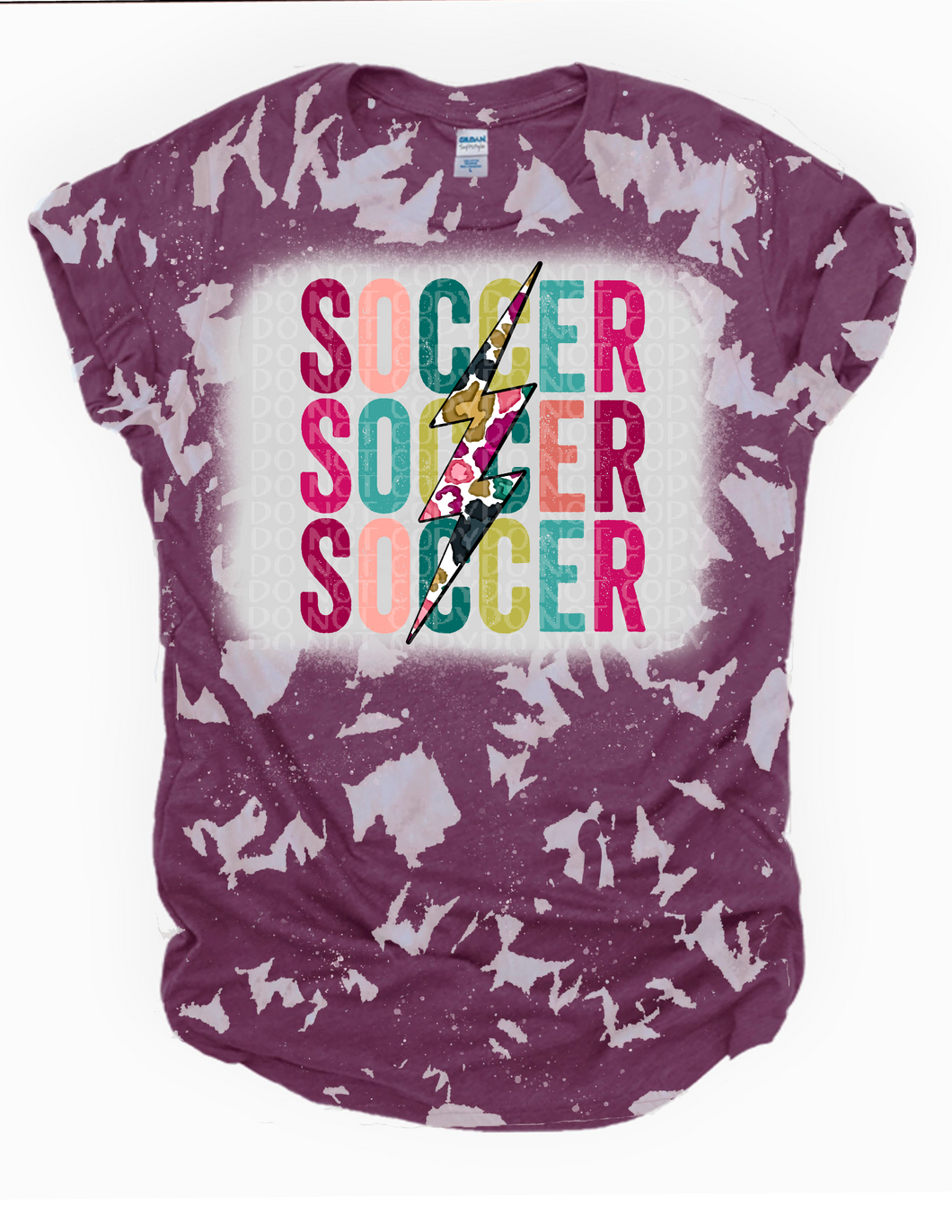 Soccer Bleached Tee