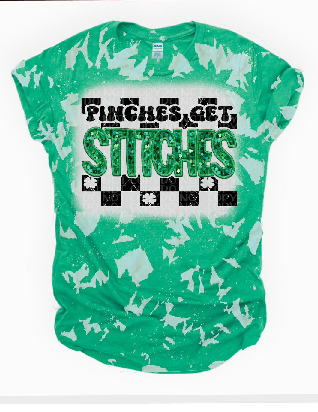 Pinches get Stitches Bleached Tee