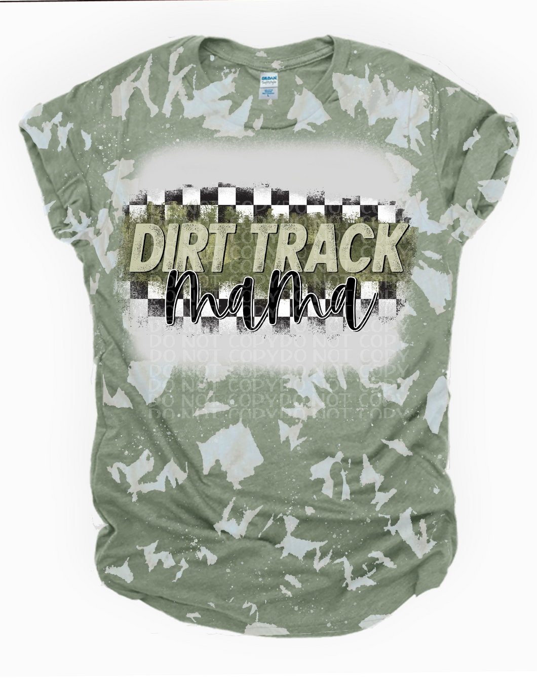 Dirt Track Mama bleached Tee