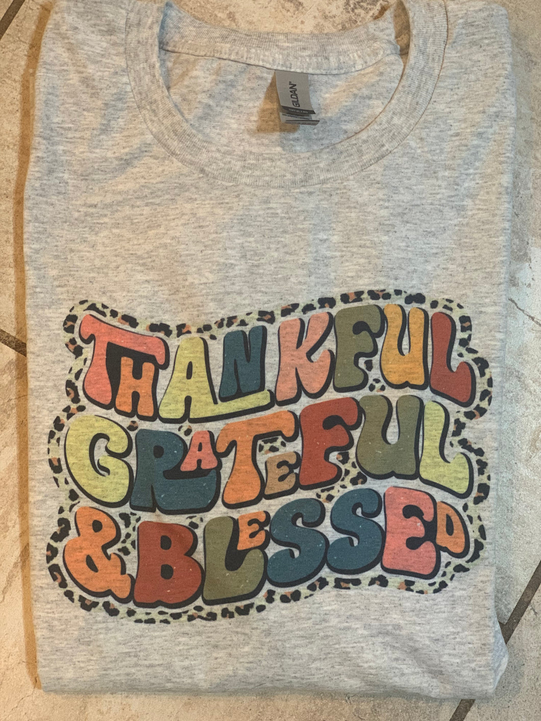 Thankful- No Bleach or Bleached Tee