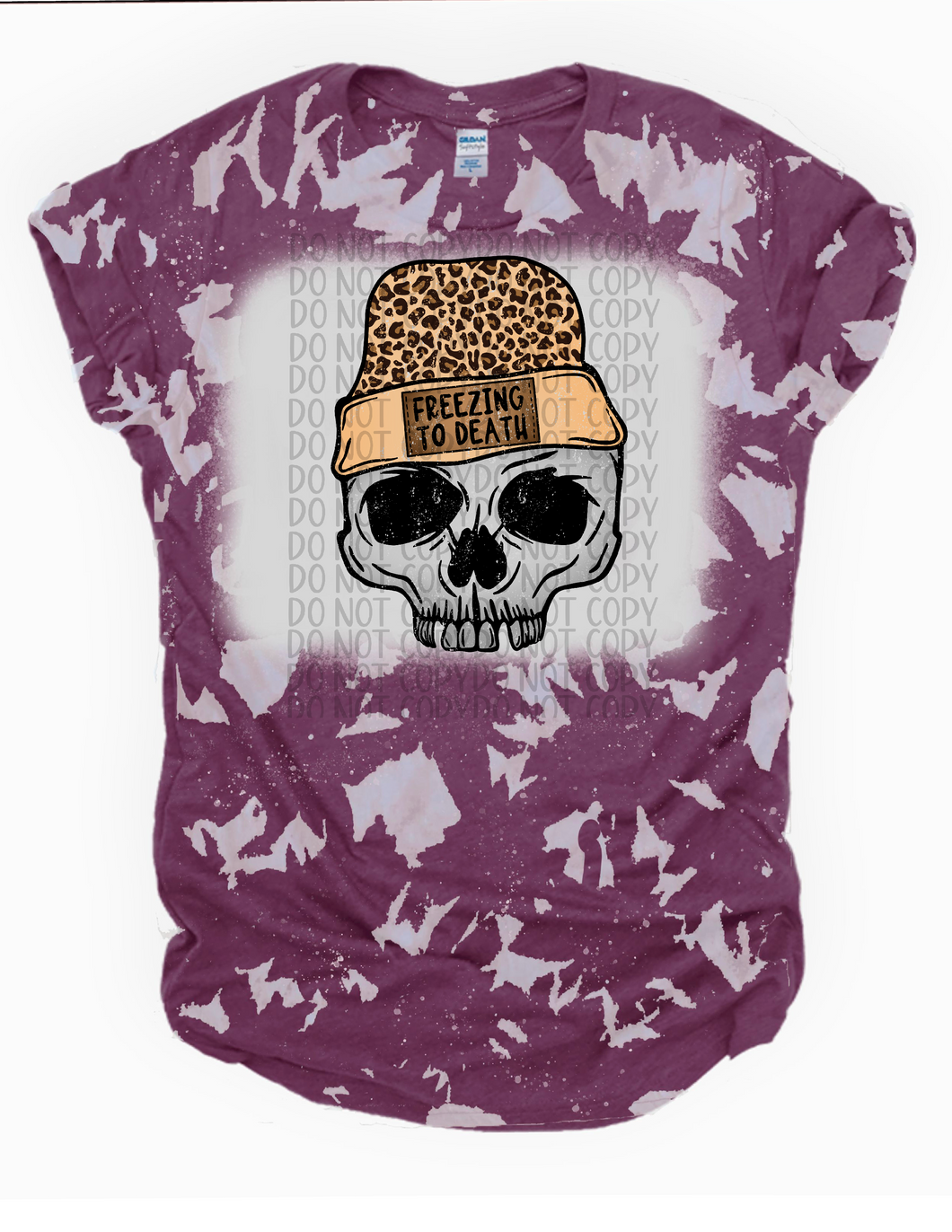 Freezing to death Bleached Tee