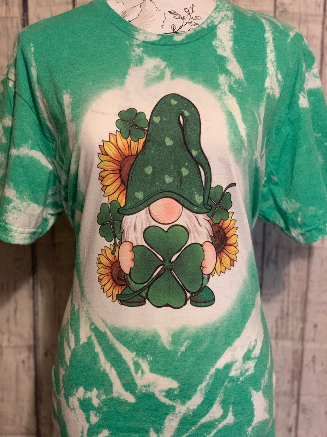 Clover Gnome Bleached Tee