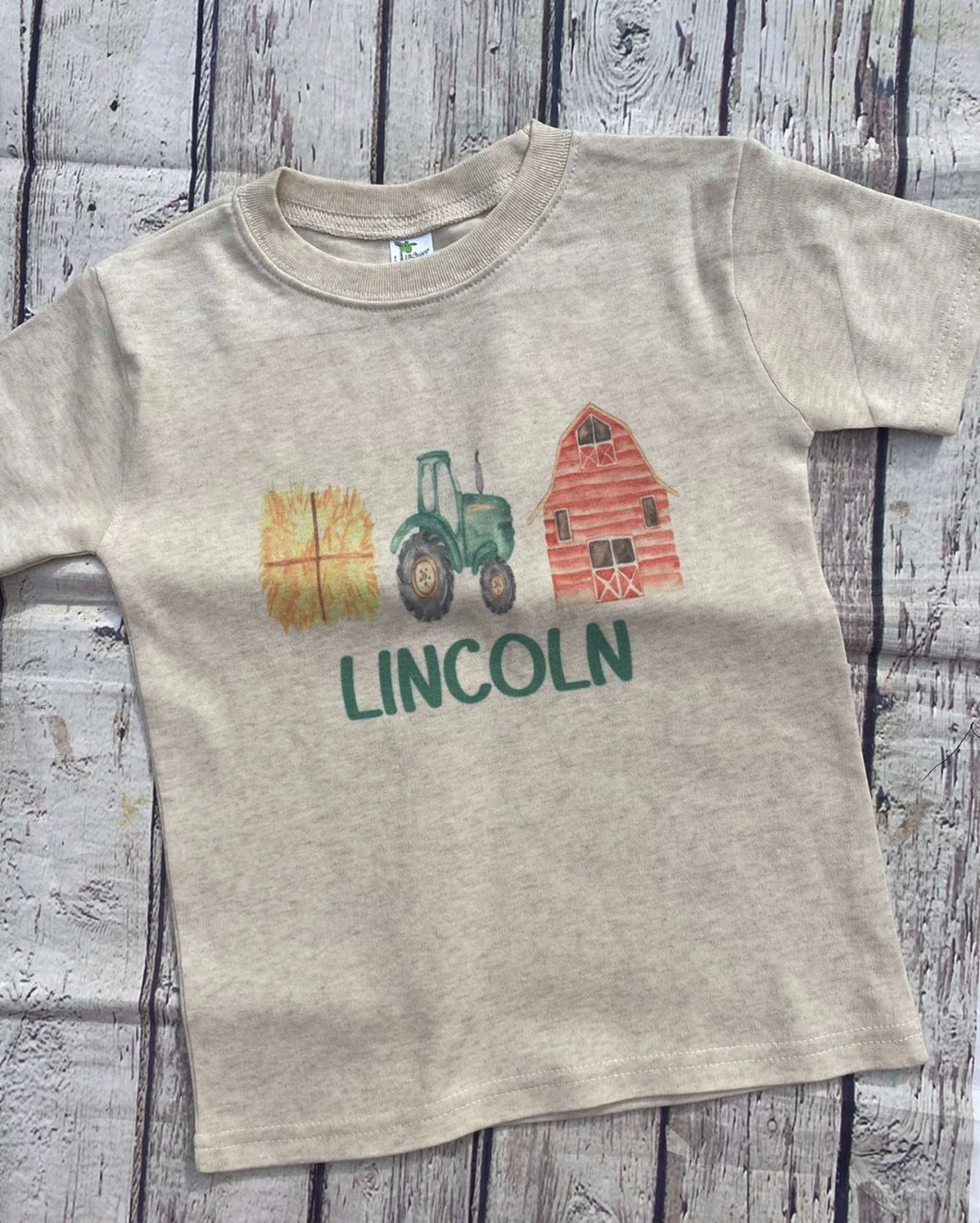 Farming Kids Onesie/Tee Personalized