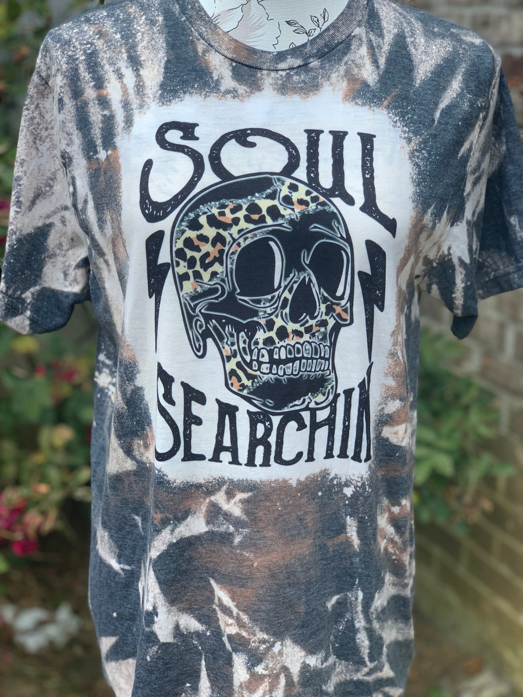 Soul Searching  Bleached Tee