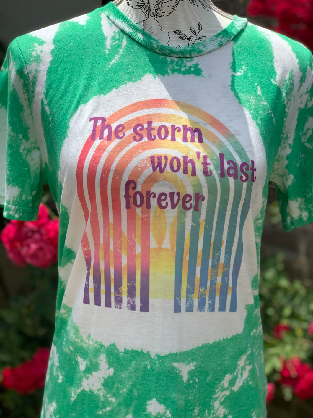 The storm won’t last forever Bleached Tee