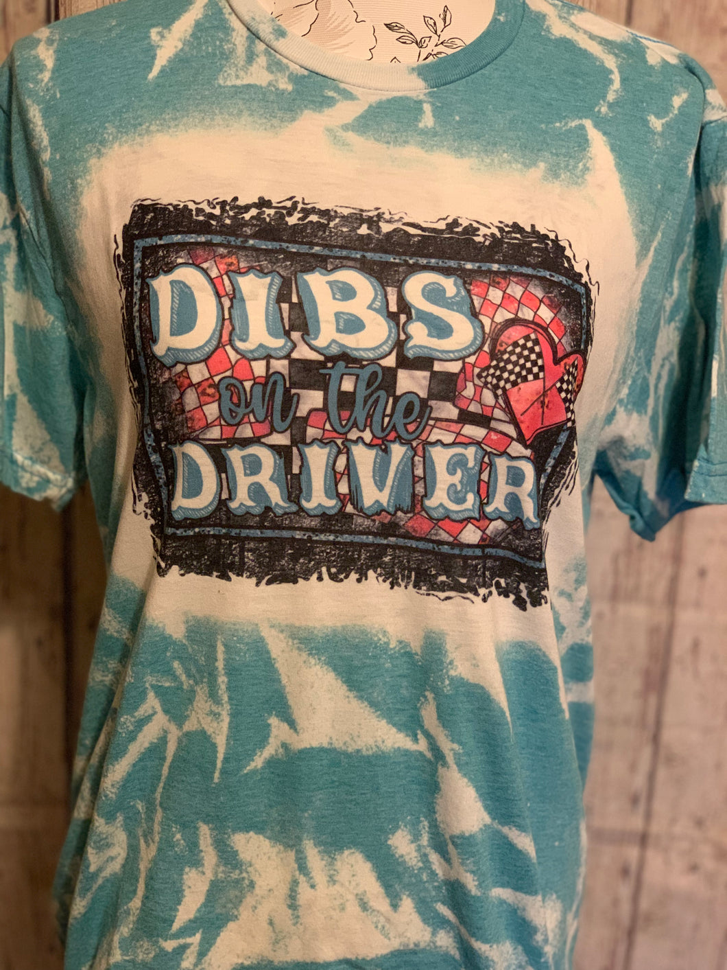 Dibs on the Driver Bleached Tee